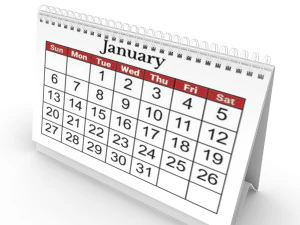 calendar 3D Model