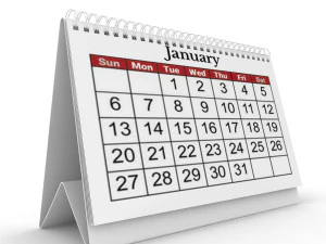 calendar 3D Model