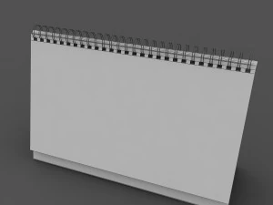calendar 3D Model