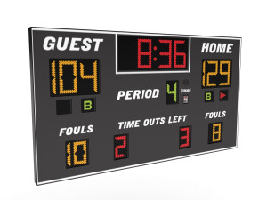 scoreboard 3D Model