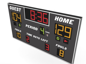 scoreboard 3D Model