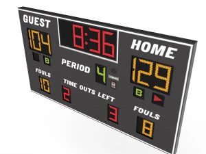 scoreboard 3D Model