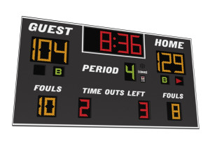 scoreboard 3D Model