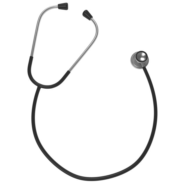 stethoscope 3Dモデル .c4d .max .obj .3ds .fbx .stl .blend 