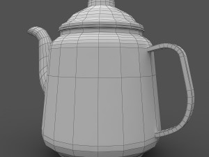 tea teapot Model 3D