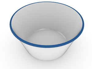 popcorn bowl Modelo 3D