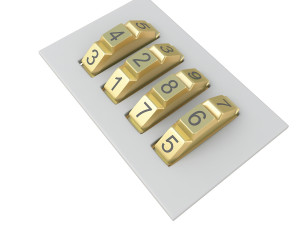code lock 3D Model