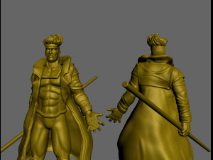 gambit gambito x-men 3D Print Model