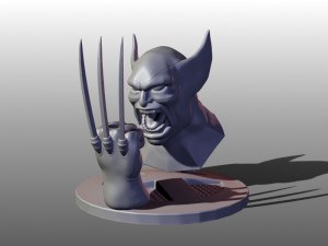 wolverine xmen Modèles 3D en vedette