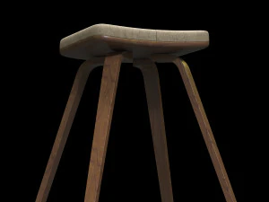 counter stool 3D Model