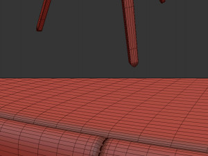 counter stool Model 3D