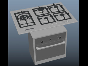 estufa - stove 3D Model