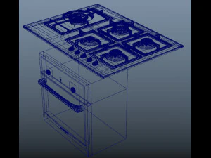 estufa - stove 3D Model