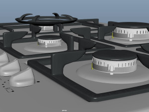 estufa - stove 3D Модель