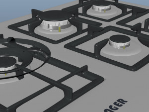 estufa - stove 3D Модель