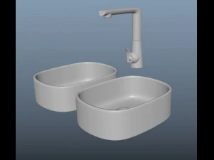 m&aacute;quina de lavar lou&ccedil;a Modelo 3D