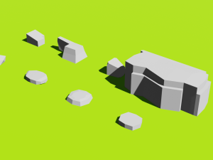 Low Poly Trees Pack All seasons 3Dモデル