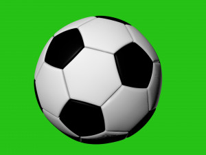 soccer ball Modello 3D