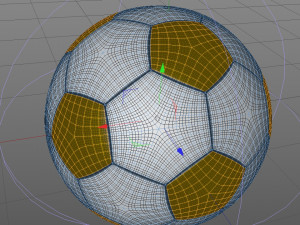 soccer ball Modello 3D