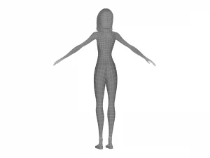 gwen stacy - into the spider-verse suit and school uniform 3D Model