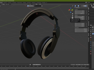 headphones Modello 3D