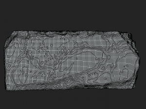 old brick destroy 3D Model