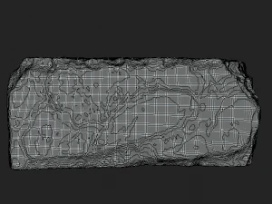 old brick destroy 3D Model