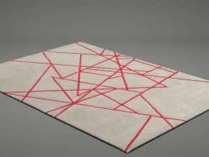 realistic carpet 001 3D Model