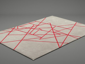 realistic carpet 001 Modelo 3D