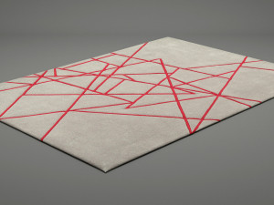 realistic carpet 001 Modelo 3D