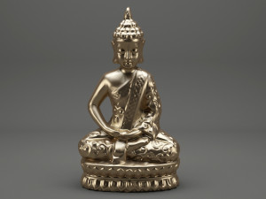 gautama buddha statue 3D 모델