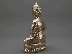 gautama buddha statue 3D 모델
