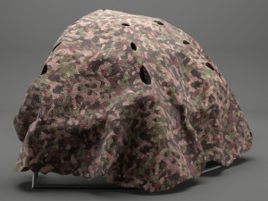 army tent 3D मॉडल