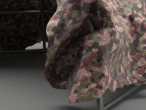 army tent 3D मॉडल