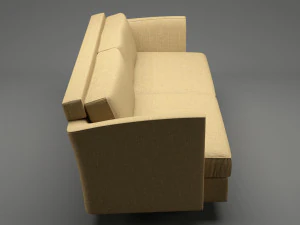 photorealistic sofa 012 3D Model