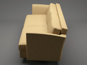 photorealistic sofa 012 3Dモデル