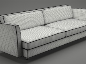 photorealistic sofa 012 3Dモデル