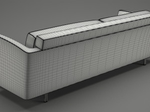photorealistic sofa 012 3Dモデル
