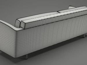 photorealistic sofa 012 3D Model
