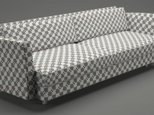 photorealistic sofa 012 3Dモデル