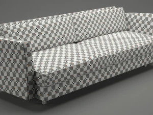 photorealistic sofa 012 3D Model
