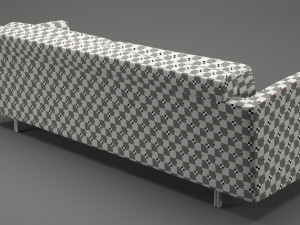 photorealistic sofa 012 3Dモデル