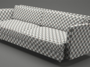photorealistic sofa 012 3Dモデル
