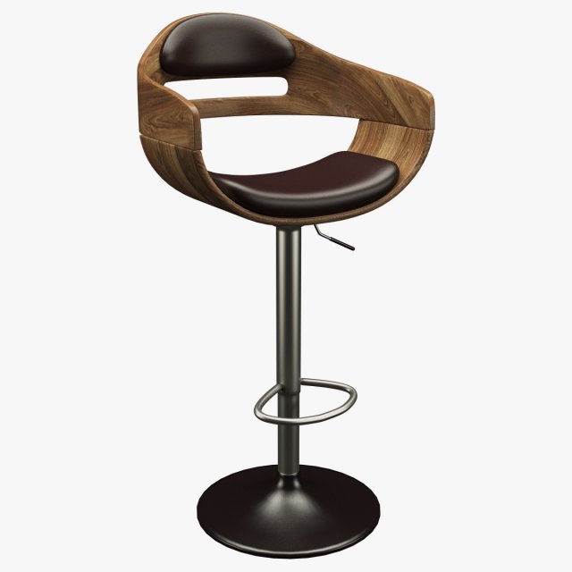 realistic chair 012 3D Model .c4d .max .obj .3ds .fbx .stl .blend 