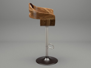 realistic chair 012 3D Model