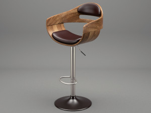 realistic chair 012 3D Model