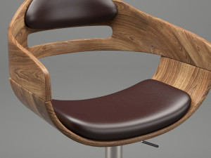 realistic chair 012 3D Model