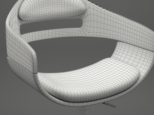 realistic chair 012 3D Model