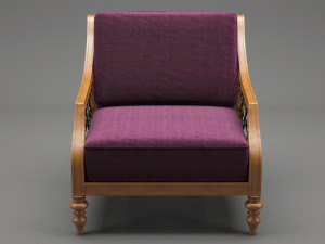 armchair 006 Model 3D
