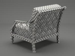 armchair 006 Model 3D